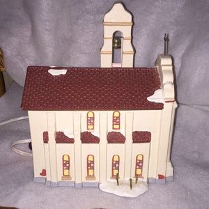 Snow Village Spanish Mission Church Dept 56